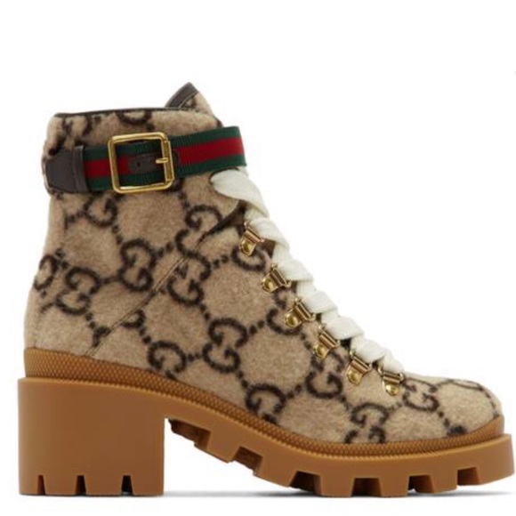 Authentic Gucci wool ankle boots - Picture 2 of 11